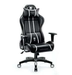 Fotel DIABLO CHAIRS X-One 2.0 (XL) Czarno-biały