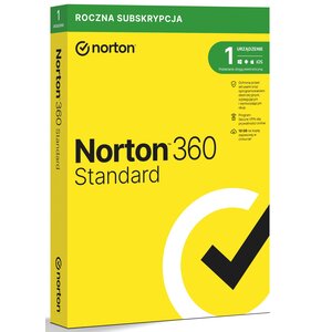Antywirus NORTON 360 Standard 10GB 1 URZĄDZENIE 1 ROK Kod aktywacyjny
