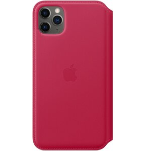 Etui APPLE Leather Case do iPhone 11 Pro Max Malinowy