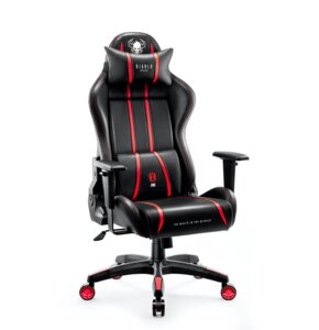 Fotel DIABLO CHAIRS X-One 2.0 Normal Size Czarno-czerwony