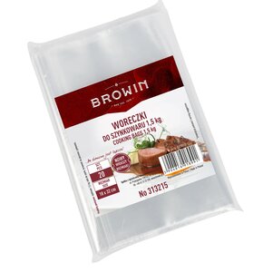 Woreczki foliowe do szynkowaru BROWIN 1,5kg 20szt 313215