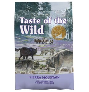 Karma dla psa TASTE OF THE WILD Sierra Mountain Jagnięcina 12.2 kg