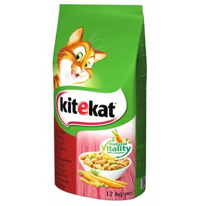 Karma dla kota KITEKAT Wołowina i Warzywa 12 kg