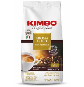 Kawa ziarnista KIMBO Aroma Gold Arabica 1 kg