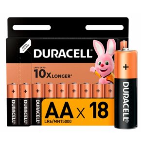 Baterie AA LR6 DURACELL Basic (18 szt.)