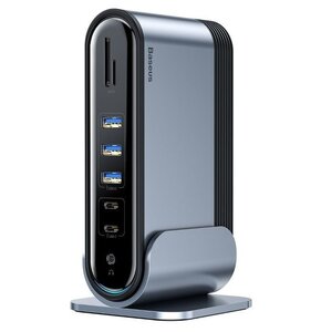 Stacja dokująca BASEUS Working Station CAHUB-DG0G USB Typu C, Aktywna / Pasywna