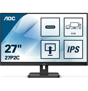 Monitor AOC 27P2C 27" 1920x1080px IPS 4 ms