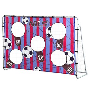 Bramka do piłki nożnej NILS NT7788 (215 x 150 x 76 cm)