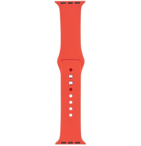 Pasek XLINE Smooth do Apple Watch (38/40/41mm) Czerwony