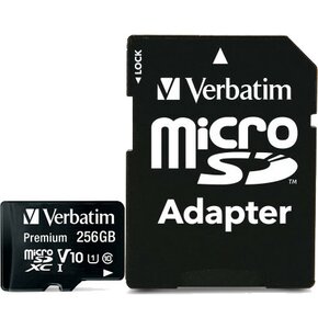 Karta pamięci VERBATIM microSDXC 256GB