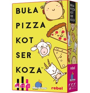 Gra karciana REBEL Buła, Pizza, Kot, Ser, Koza 113829