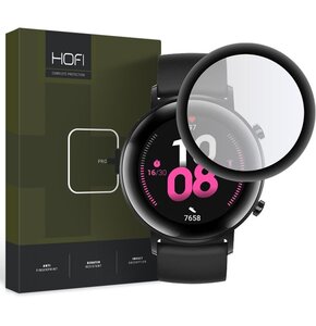 Szkło hybrydowe HOFI Hybrid Glass do Huawei Watch GT 2 42 mm Czarny