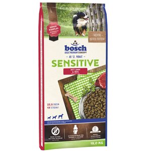Karma dla psa BOSCH Sensitive Jagnięcina z ryżem 15 kg