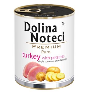 Karma dla psa DOLINA NOTECI Premium Pure Indyk z ziemniakami 800 g