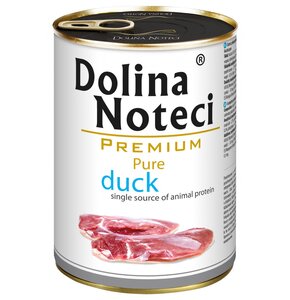 Karma dla psa DOLINA NOTECI Premium Pure Kaczka 400 g