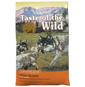 Karma dla psa TASTE OF THE WILD High Prairie Puppy Bizon i dziczyzna 12.2 kg