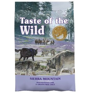 Karma dla psa TASTE OF THE WILD Sierra Mountain Jagnięcina 5.6 kg