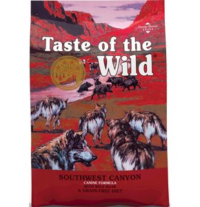 Karma dla psa TASTE OF THE WILD Southwest Canyon Wołowina z dzikiem 2 kg