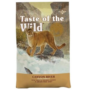 Karma dla kota TASTE OF THE WILD Canyon River Pstrąg i łosoś 6.6 kg