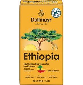 Kawa mielona DALLMAYR Ethiopia HVP 0.5 kg
