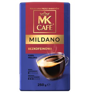 Kawa mielona MK CAFE Mildano Bezkofeinowa 0.25 kg