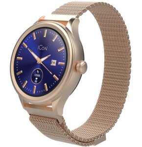 Smartwatch FOREVER Icon AW-100 Różowo-złoty