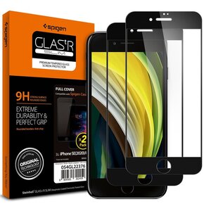 Szkło hartowane SPIGEN Glass FC do Apple iPhone 7/8/SE 2020/SE 2022 Czarny