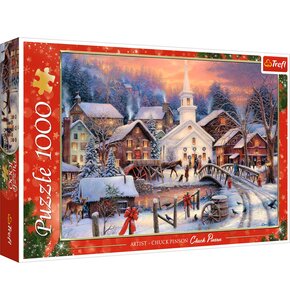 Puzzle TREFL Białe Święta 10602 (1000 elementów)
