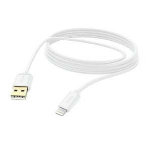 Kabel USB - Lightning HAMA 3 m Biały
