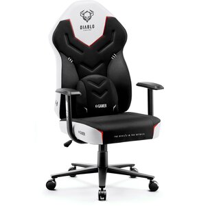 Fotel DIABLO CHAIRS X-Gamer 2.0 Normal Size Czarno-biały