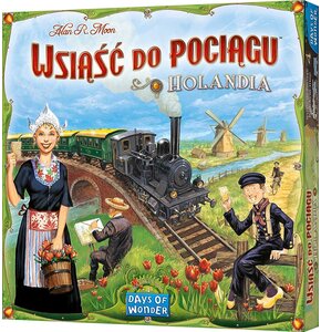 Gra planszowa REBEL Wsiąść do Pociągu Holandia