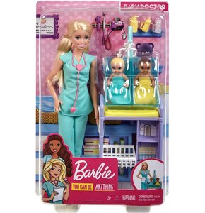 Lalka Barbie Kariera Pediatra GKH23