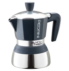 Kawiarka PEDRINI MyMoka 6 TZ Stalowy