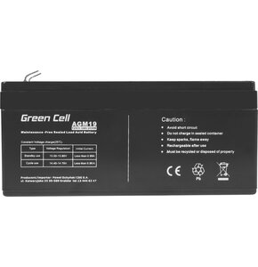 Akumulator GREEN CELL AGM19 3.3Ah 12V