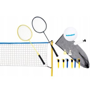 Zestaw do siatkówki plażowej i badmintona SCATCH 143880