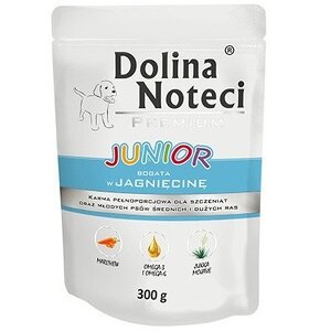 Karma dla psa DOLINA NOTECI Premium Junior Jagnięcina 300 g