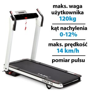Bieżnia elektryczna HMS LOOP 14 1860W 14km/h