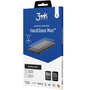 Szkło hartowane 3MK HardGlass Max do Samsung Galaxy Note 20 Ultra Czarny