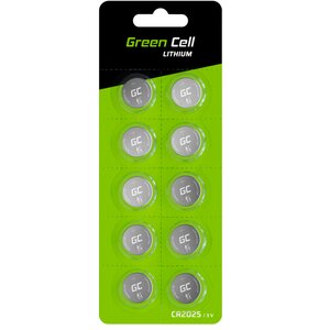 Baterie CR2025 GREENCELL Lithium (10 szt.)