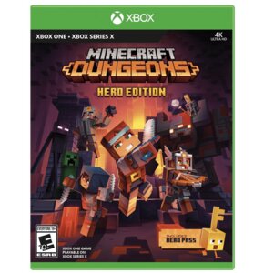 Minecraft Dungeons - Hero Edition Gra XBOX ONE (Kompatybilna z Xbox Series X)