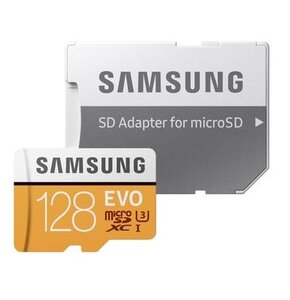 Karta pamięci SAMSUNG Evo 128GB MicroSD MB-MP128HA EU UHS-I + Adapter