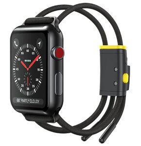 Pasek BASEUS do Apple Watch Szaro-żółty
