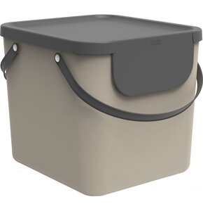 Kosz na śmieci ROTHO 1034407422 Albula 40 L Cappuccino