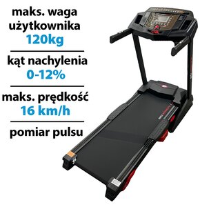 Bieżnia elektryczna ENERO FIT Platinium V200 1839W 16km/h