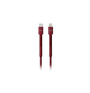 Kabel USB-C - Lightning FRESH N REBEL 1.5 m Ruby Red Bordowy
