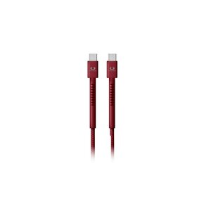 Kabel USB-C - USB-C FRESH N REBEL 1.5 m Ruby Red Bordowy