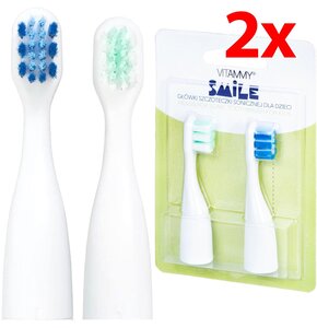 Oryginalna końcówka szczoteczki VITAMMY Smile TOW012153 (2 szt.) (Dla dzieci powyżej 3 lat)