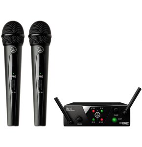 Zestaw bezprzewodowy AKG WMS40 US45 A/C z dwoma mikrofonami