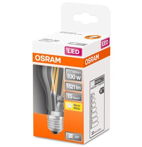 Żarówka LED OSRAM STAR CL A FIL 100 NON-DIM 10W E27