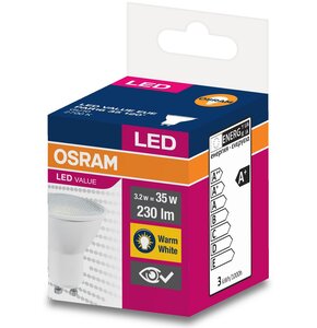 Żarówka LED OSRAM LVPAR1635120 3.2W GU10